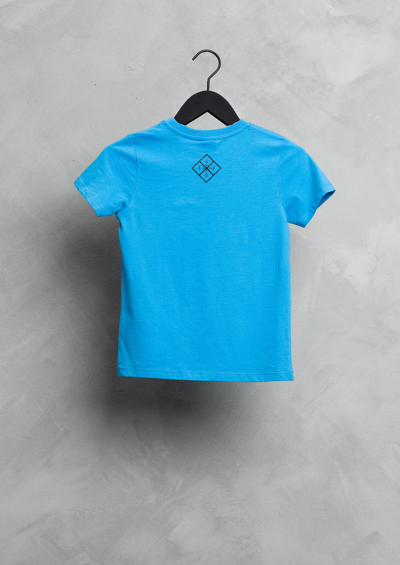GTFO Kids T-shirt 1 Big Logo - Blue