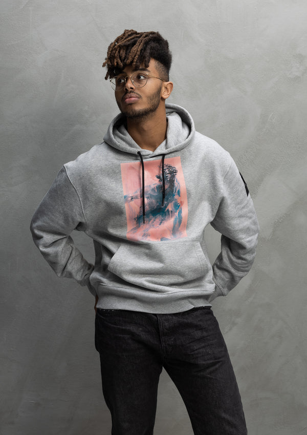 GTFO Relaxed hoodie - Striker edition 1 - Grey