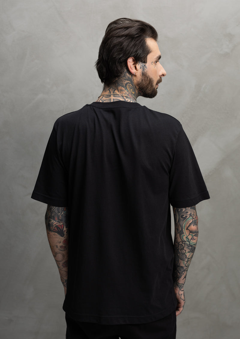 GTFO Relaxed t-shirt - Diamond patch - Black