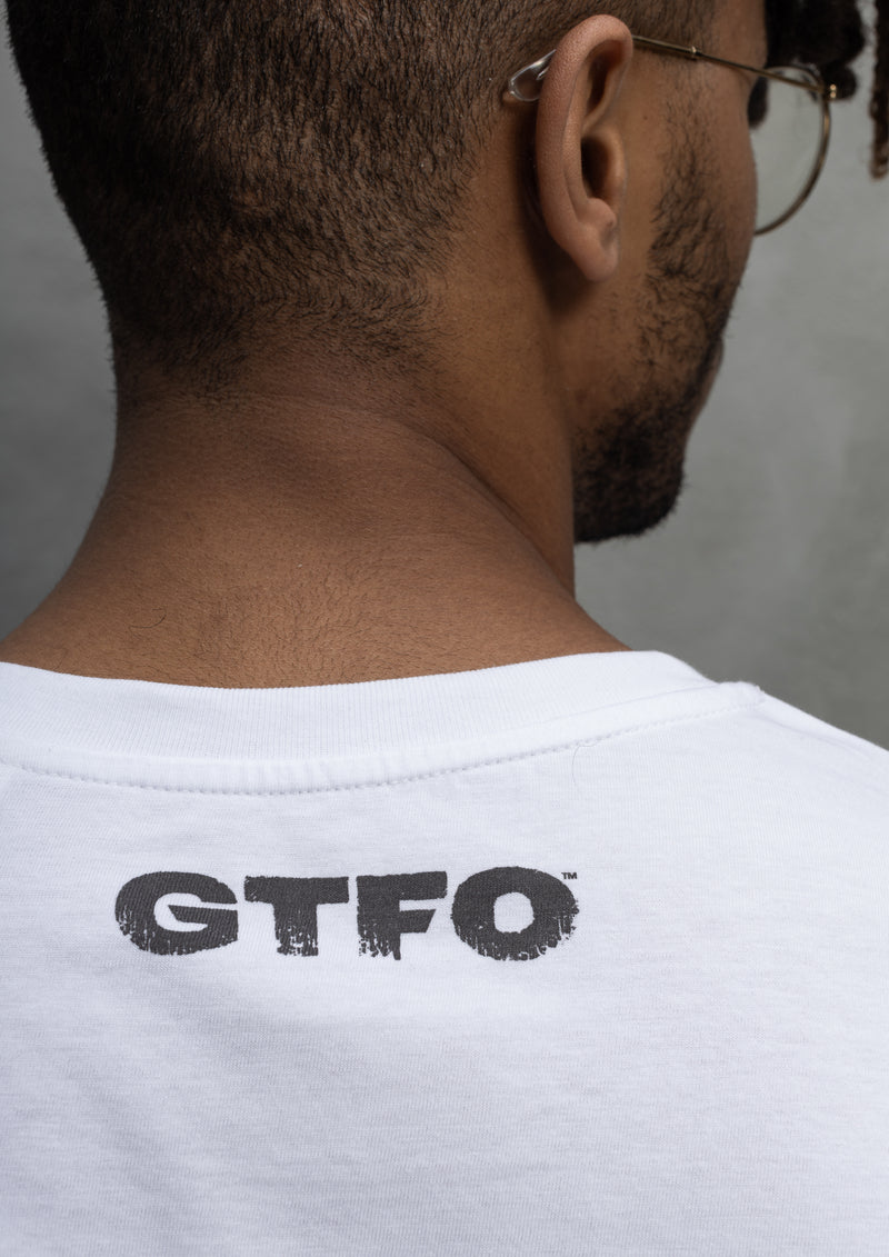 GTFO Long sleeve - Diamond masks - White